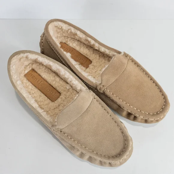 Gentle Souls Mina Driver Flat Loafers Hazel -7.5 - Picture 7 of 10
